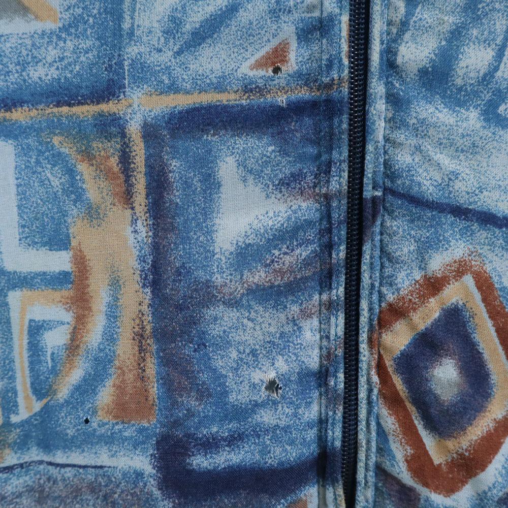 UNIQLO 90s Old Long sleeve Zip hoodie M blue Men's Used