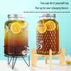 Xiyao 8L Glass Beverage Dispenser with Stand