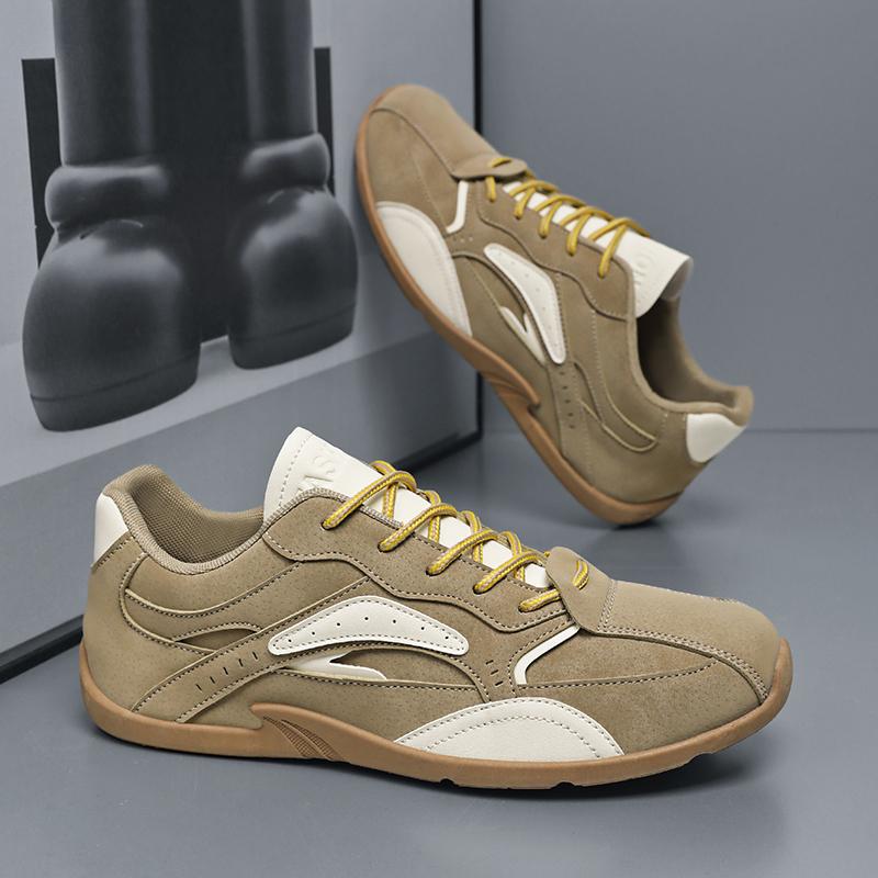 

YRZL Немецкие тренировочные кроссовки Мужские кроссовки Дышащие Легкие Нескользящие Повседневные туфли для мужчин Осенняя обувь Спортивная обувь 43 оранжевый