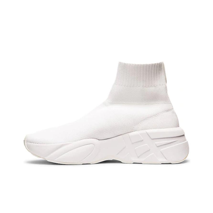 Joom Onitsuka Tiger Men's White P-Trainer Knit High-Top Lifestyle Sneakers Unisex Sneakers 1183A587-103 Cm