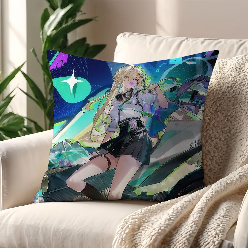 Game Wuthering Waves LYNAE cushion cover Pillow Cover Decoration Room Home Sofa living Office Car Nordic Simplicity