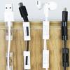 Self Adhesive Cable Organizers Wire Clamp Manager for Secure and Clean Wire Management Home or Work