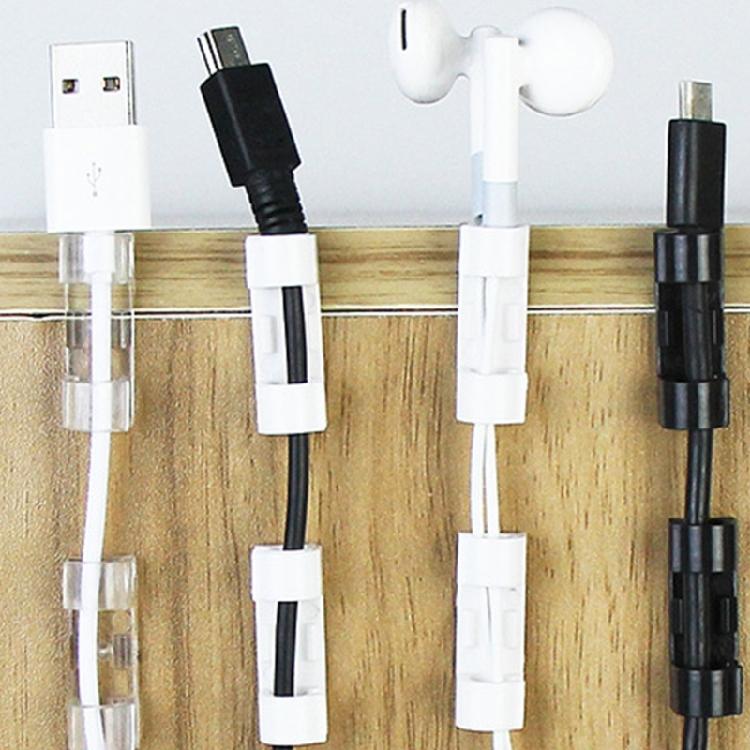 Self Adhesive Cable Organizers Wire Clamp Manager for Secure and Clean Wire Management Home or Work