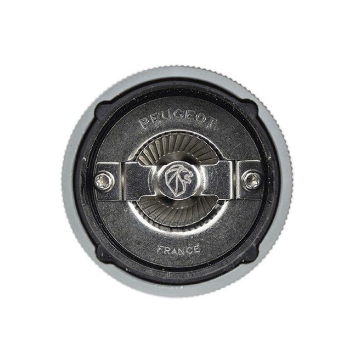 Moulin à sel - PEUGEOT - Line - 12 cm - Aluminium Dark - Design contemporain