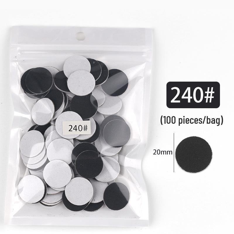 Electric Nail Polish and Pedicure Sanding Set: Exfoliating Sheets & Callus Gauze