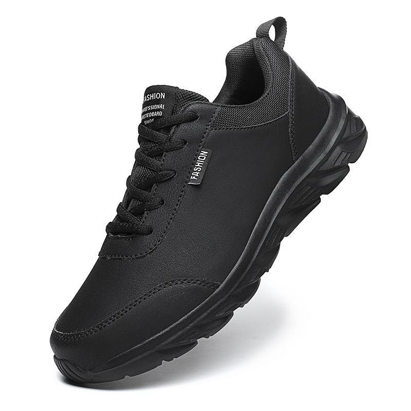38-46 Men's Ultra-light Large-size Scrub Leather Surface Low-cost Sports Shoes