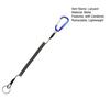 Anti-lost Rope with Carabiner Boating Fishing Lanyard Heavy Duty Pliers Tools Multifunctional Outdoor Retractable Coiled Tether