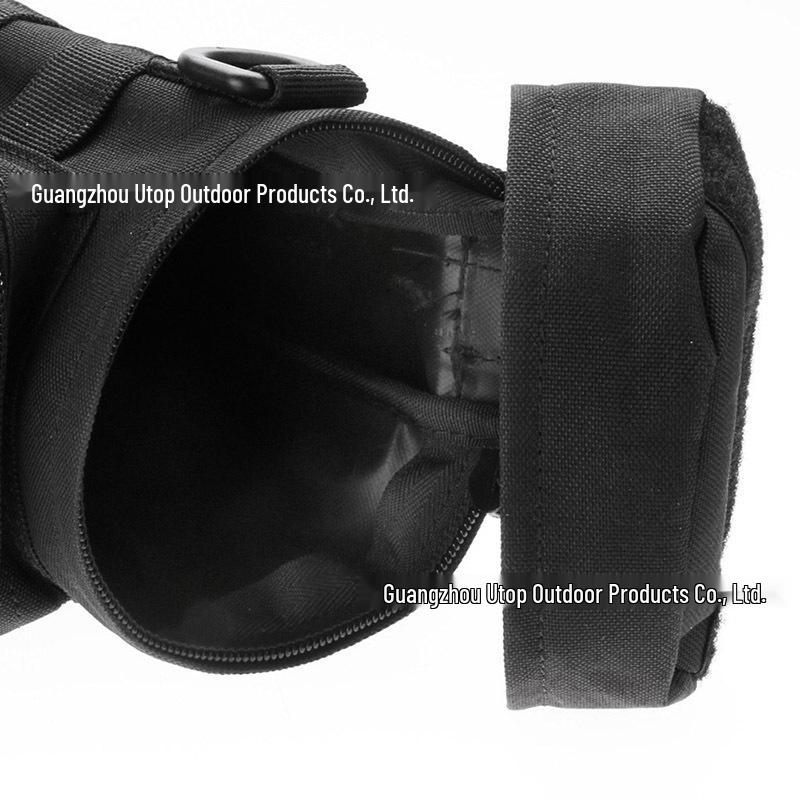Tactical Multifunctional Water Bottle Pouch with Molle System - Outdoor Military Waist-Mounted Bag