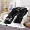 Guantoni da Boxe Pugile Combattimento Cartone Animato Morbida Coperta di Flanella per Letti Camera da Letto Divano Picnic, Coperta Plaid per Coprire Tempo Libero all'Aperto Regalo