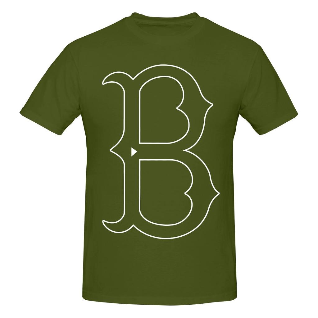 Brooklyn Dodgers Comfortable Tshirt Versatile Outdoor Simple Prints Short Sleeve