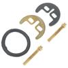1Set Plastic Rubber Stainless Steel Tap Faucet Fixing Fitting Kit  for Basin Sink Faucet