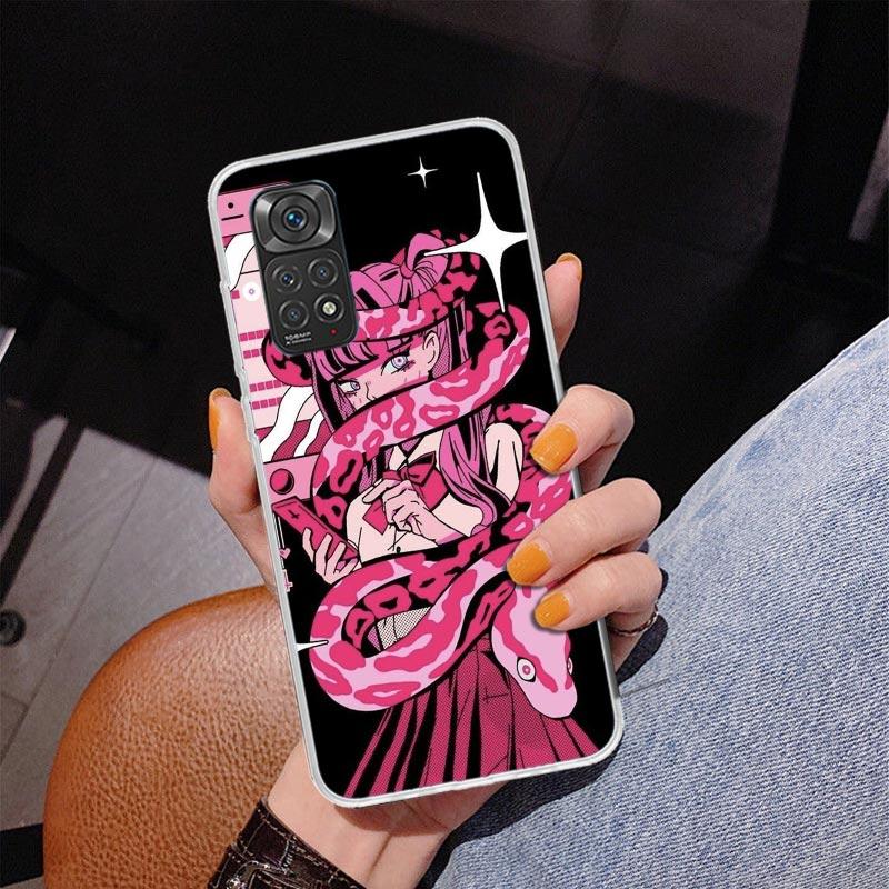 Brokenhearted Anime Girl Phnoe Case for Phnoe Case for Xiaomi Redmi Note 15 14 14S 13 Pro Plus 12 12S 11S 11E 10S 10 11T 5G Uniq