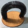 Cat Self-Grooming Toy Arch Grooming Brush with Heavy Scratching Pad Cat Scratcher And Body Massager