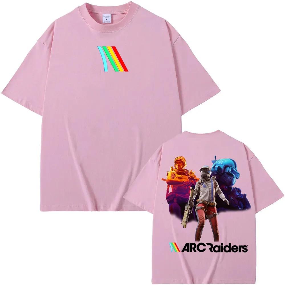ARC Raiders Shooter Game TShirt 2025 New Summer Style Game Graphic Print 100 Cotton Comfortable HighQuality Soft Tshirt