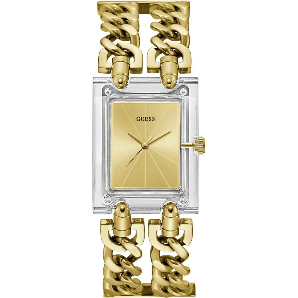 GUESS Trend Gold Resin Stainless Steel Ladies  Quartz Watch GW0669L1 золотой