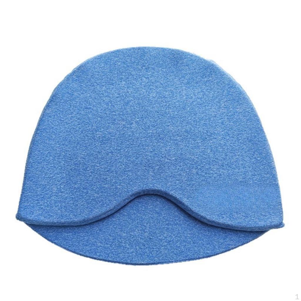 Migraine Soothing Cap DualUse Cold Therapy Hat Stretchable for Adults, Home Relaxation,
