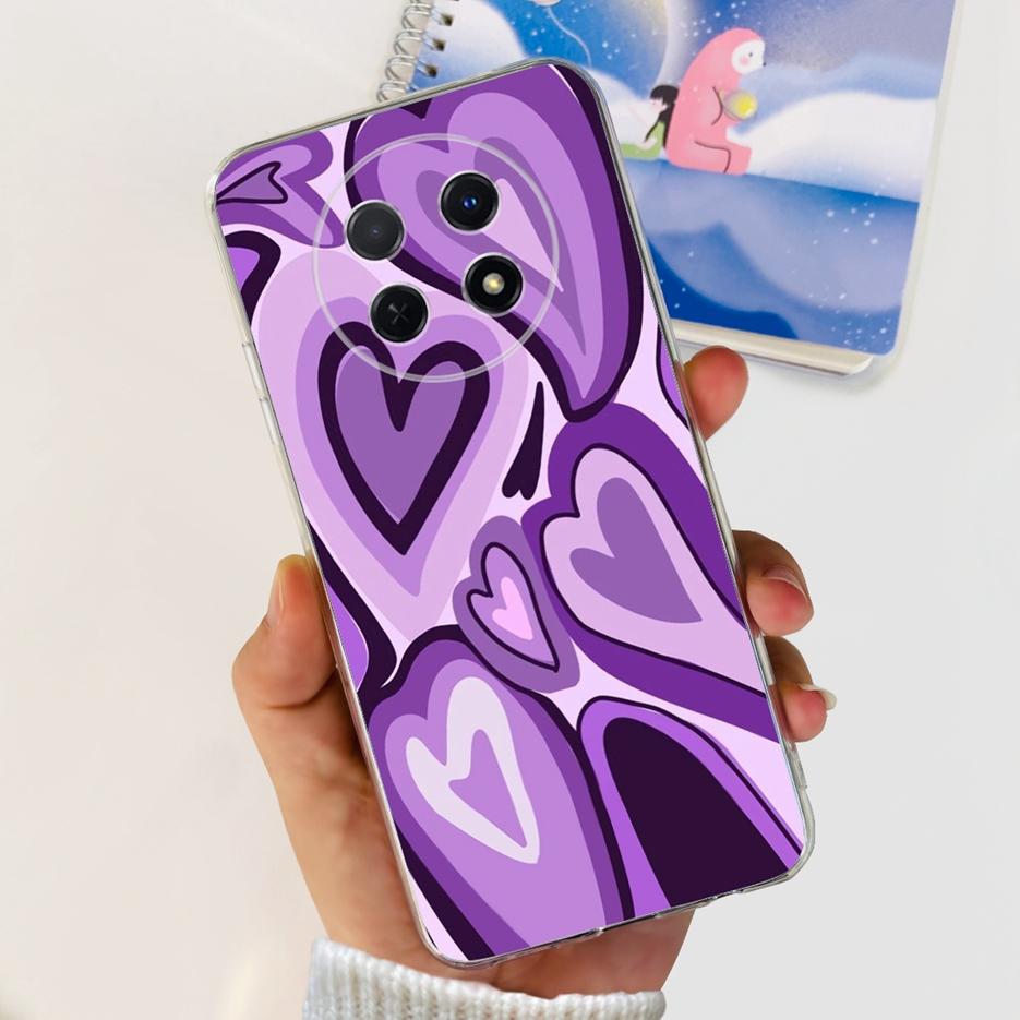 For Huawei Nova Y91 Case STG-LX1 STG-LX2 Cute Fashion Painted Cover Soft Slim Phone Case For Huawei Nova Y91 Y 91 NovaY91 Bumper