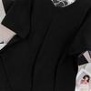 Plus Size Loose Mid-Length V-Neck Short-Sleeve T-Shirt for Women (Sizes 200/300/350 Jin) - Style 7103