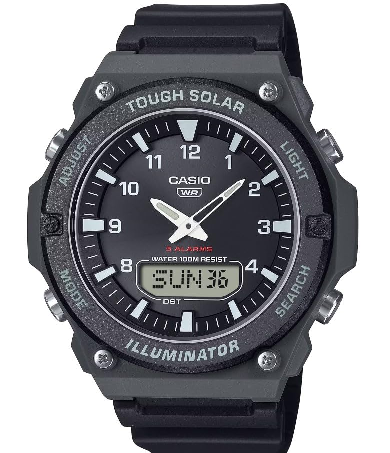 

Серия Casio AQ-S820W, черные, AQS820W-1AV. чёрный