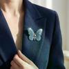 Spille a Farfalla in Cristallo Vintage per Donne Unisex Spille Insetti Accessori Casual per Feste Nuovi Regali Amici