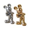 Luxury Creative Home Decor: Mickey Mouse Cartoon Ornaments for Living Room, TV Cabinet, and Entrance
