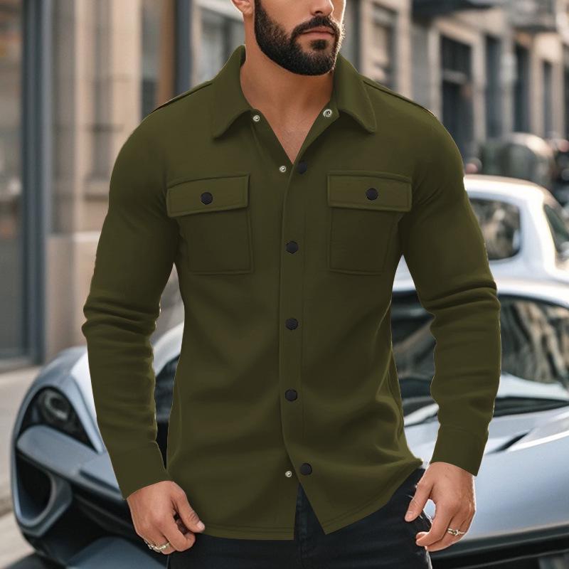 European & American Fashion Slim Men's Jackets - 2025 Spring/Autumn Collection
