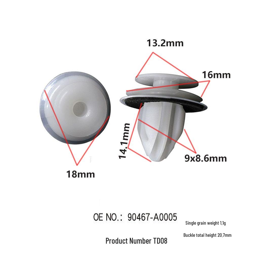 

Chang an Songhuajiang Car Door Panel Skirt Decoration Fixing Buckle 10000