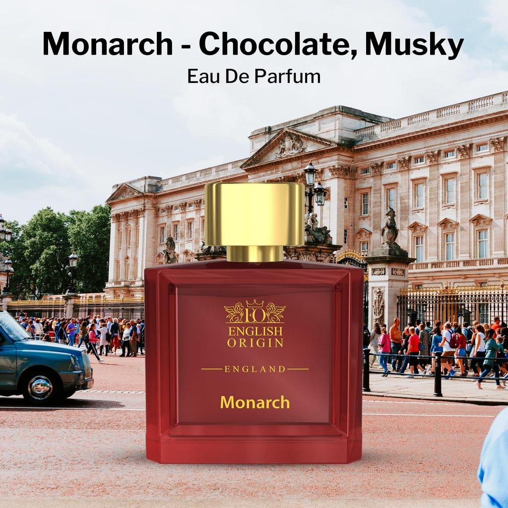 Monarch | Chocolate Musky Spray | Unisex Perfume | Powerful Notes of Chocolate & Amber |