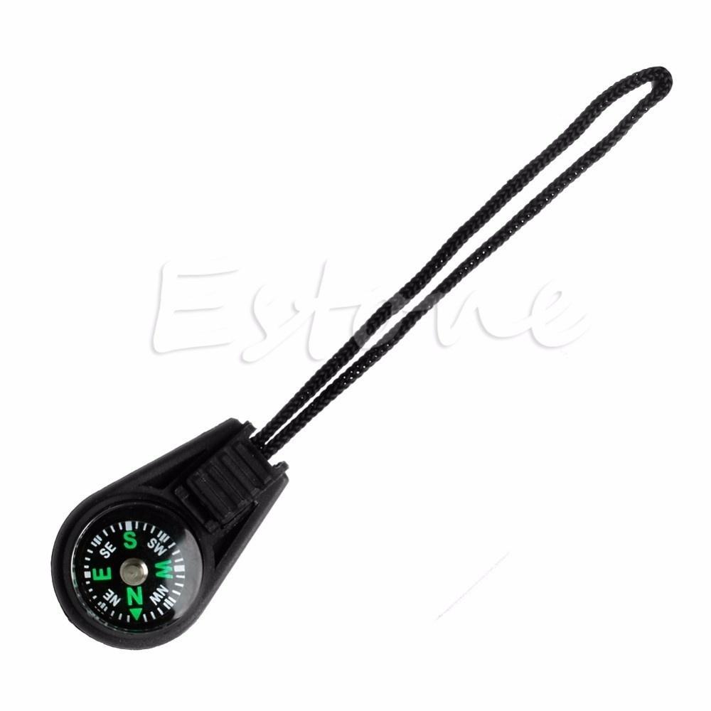 5pcs NEW Pull Mini Compass Backpack Bag Strap Charm Sport