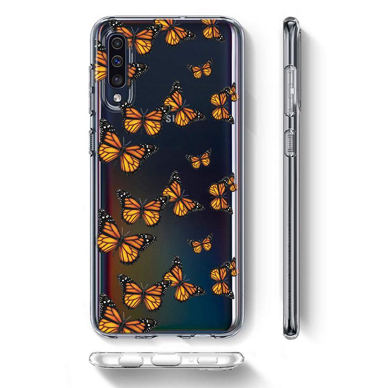 Vakker Sommerfugl For Samsung Galaxy A90 A80 A70 A60 A50 A40 A30 A20S A20E A10 A10E A10S S8 S7 S6 Edge Telefondeksel