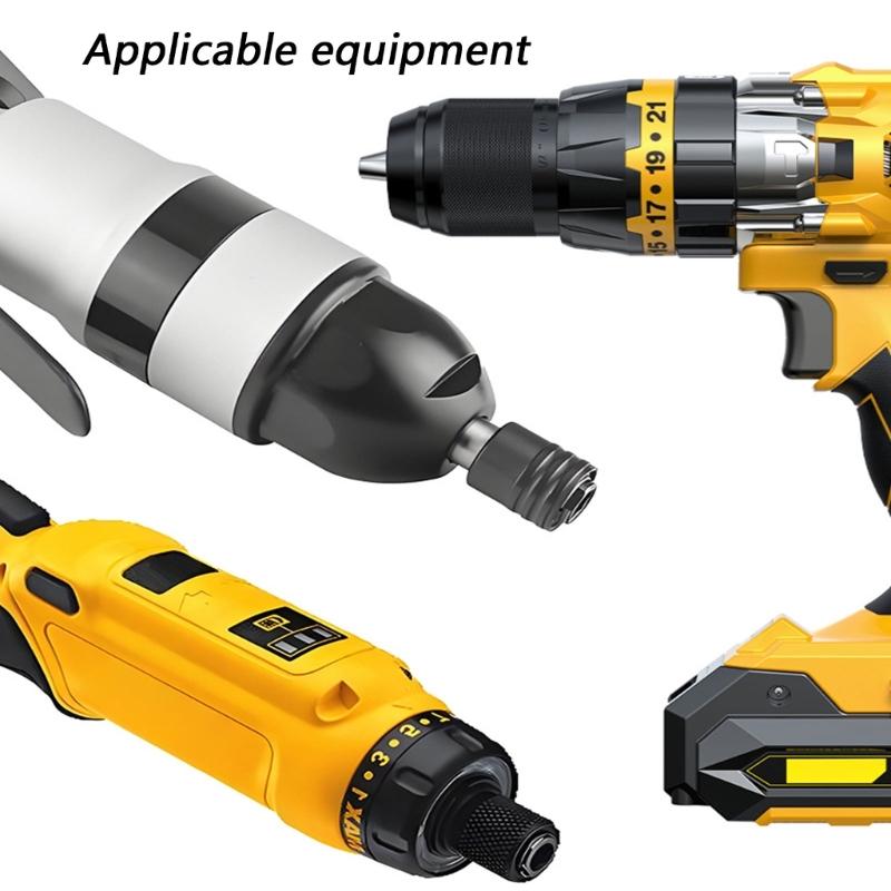 Magnetic Spring Screwdriver Bit Hex Shank 6.35mm Antislip Design Corrosion Resistant for Professional Repair Tool