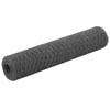VidaXL Steel Wire Mesh PVC Coating 25x0.75 M Hexagonal Grey Garden Fence 143278