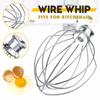 Food Mixing Whisk Mixer Tilt-Head Home Supplies Mixer Attachment Egg Beater Wire Whip Blender Part