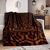 1pc Hexagon Pattern Blanket Warm,Perfect for Camping And Travel, Making It a Great Gift for Any Season Yy250904195