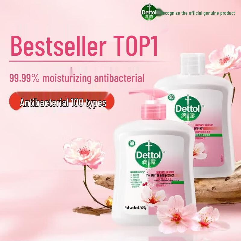 Dettol Moisturizing & Antibacterial Hand Wash Refill