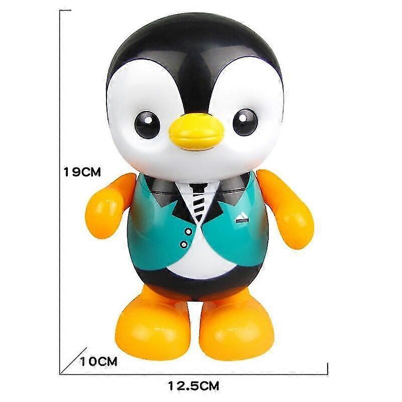 Baby Toy Cute Smart Swing Dancing Penguin Early Education Emotional Intelligence Education Music Learning Walking Singing Flashing Led Light