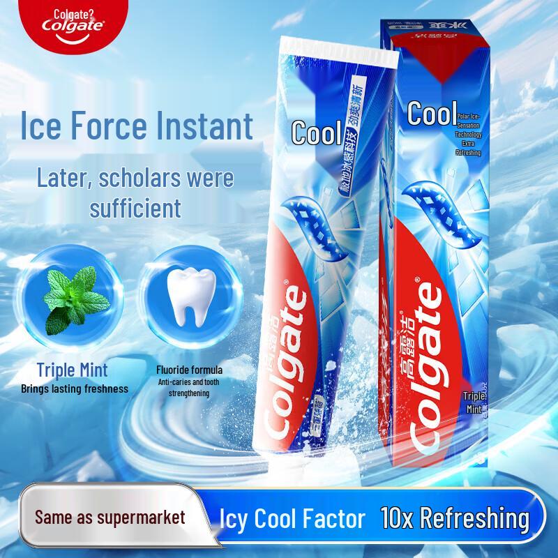 Colgate Ice Cool Triple Mint Toothpaste 180g