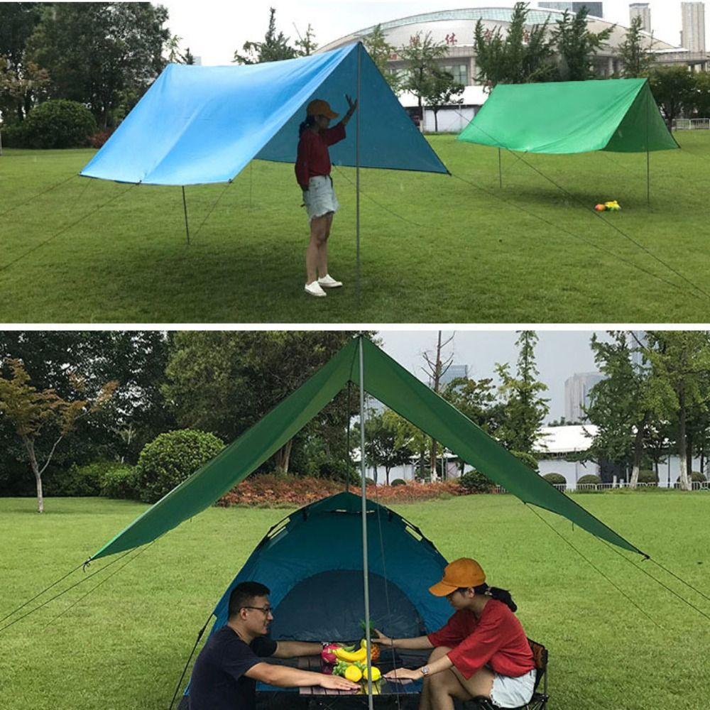 Multifunctional Awning Waterproof Tarp Sunshade Ultralight Garden Canopy