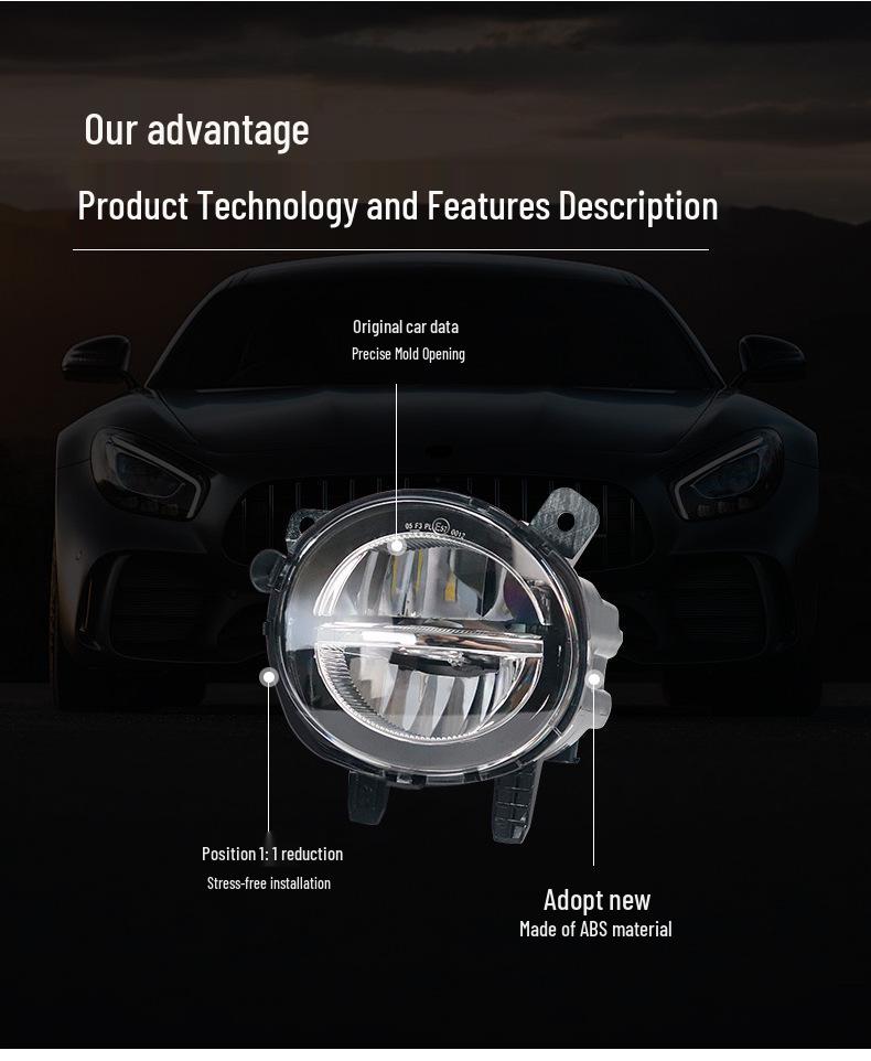 F30/F35 Front Bumper Fog Light for BMW 3 Series 318 - Part 63177315559/63177315560