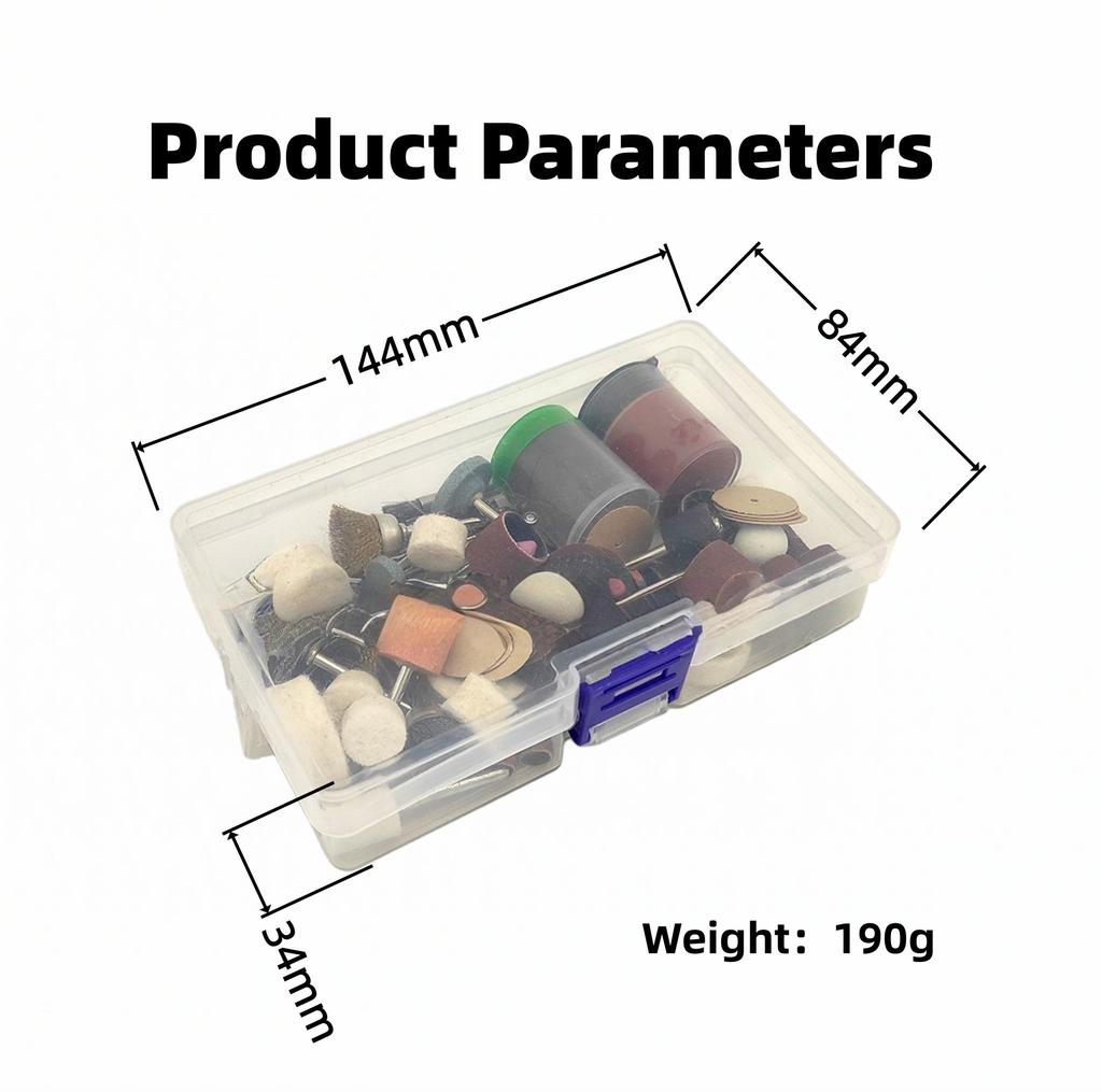 100pcs Rotary Tool Accessories For Electric Grinder Rotary Power Tool Grinding Polishing Kit