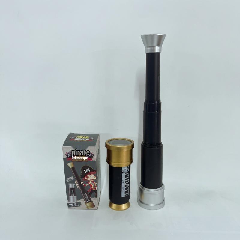 Children's Pirate Telescope: Creative Educational Monocular & Binocular Toy Set
