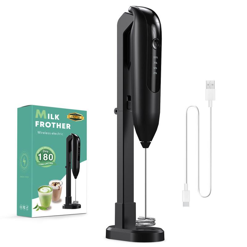 Milk Frother Egg Beater Cordless Handheld Egg Beater Cordless Milk Frother