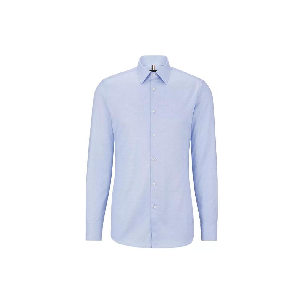 Hugo Boss Košile Pánská Světle modrá 50484470-451