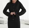 Damen Europäischer & Amerikanischer Weicher Strick Cardigan - Frühling & Herbst Lässiger Stil Pullover