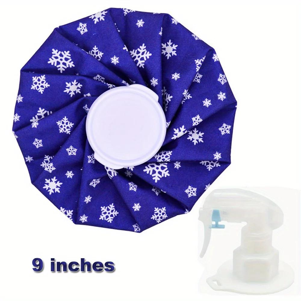 Reusable Ice Packs for Injuries Cold/Hot Water Pack Gel Pain Relief for Knee Shoulder Ankle Foot Elbow Migraine Headache Face