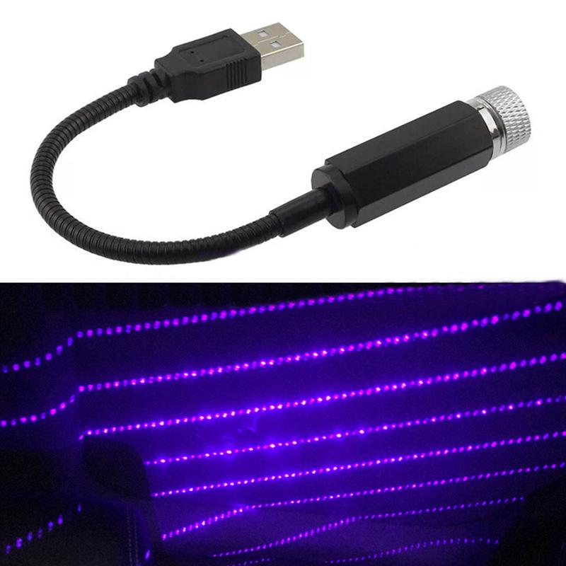 USB Auto Projektor LED Sternenhimmel Projektor Licht Romantisches Autozubehör Innenraum Dekoration Autodach Himmel Sternenlicht
