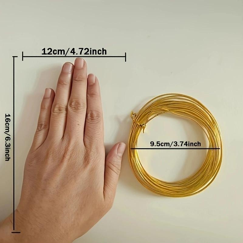 5M/1roll Good Quality Bonsai Wires Anodized Aluminum Bonsai Training Wire Garden Supplies