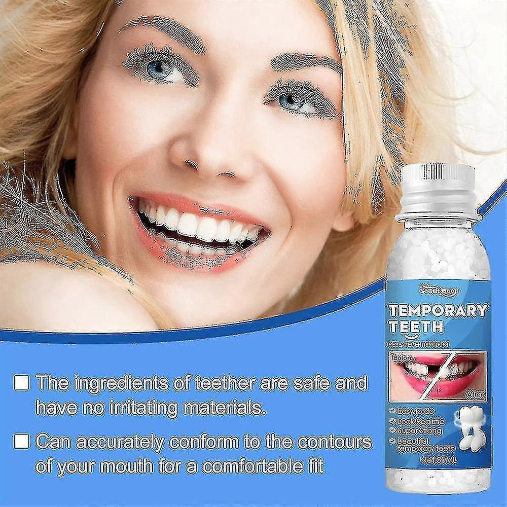 2024 New Strong Teeth Tooth Repair Permanent Dental Cement Cavity Filling Kit Fake Teeth - Ri