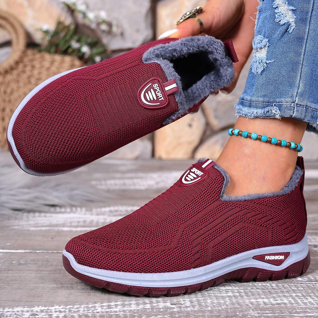 Mode 2025 Damen Atmungsaktive Schneestiefel Sport Flache Freizeitschuhe Damen Rutschfeste Stiefeletten Outdoor Mode Sneakers Zapatos De Mujer