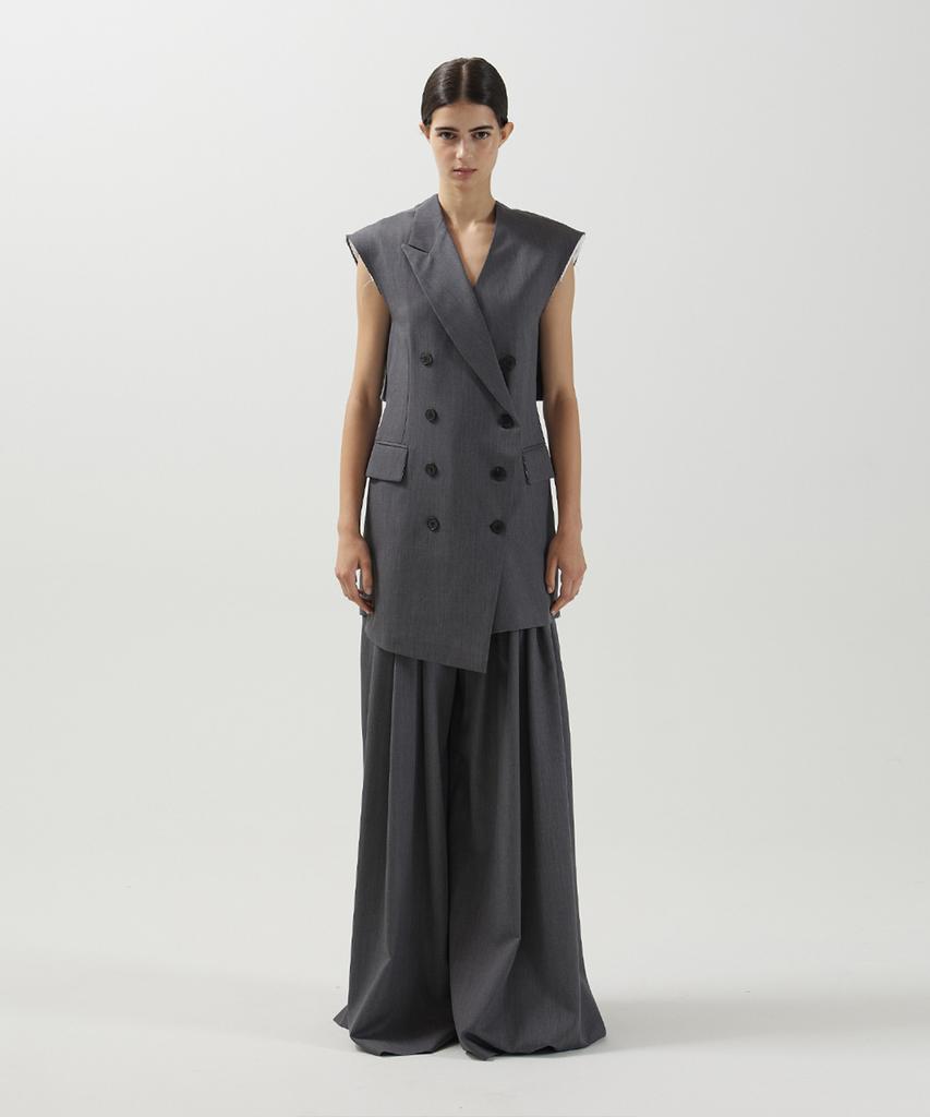 Meuameu Back Slit Vest